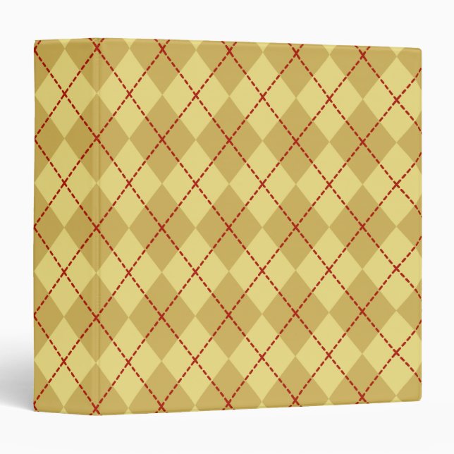 Argyle Scrapbook  Binder (Front/Spine)