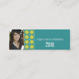 Argyle Senior Pictures Senior Profile Card