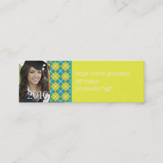 Argyle Senior Pictures Senior Profile Card