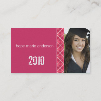 Argyle Senior Pictures Senior Profile Card