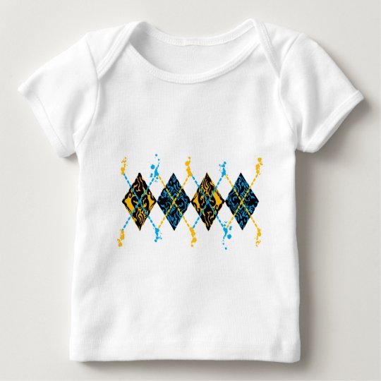 Argyle Tribal Baby T-Shirt