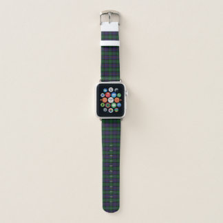 Argyll District Tartan, Classy Scottish Plaid Apple Watch Band