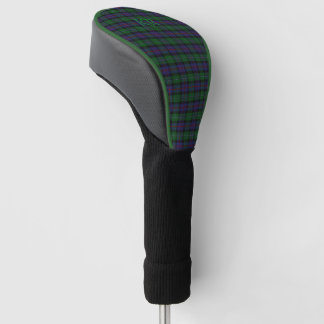 Argyll District Tartan with monogram / name Golf Head Cover