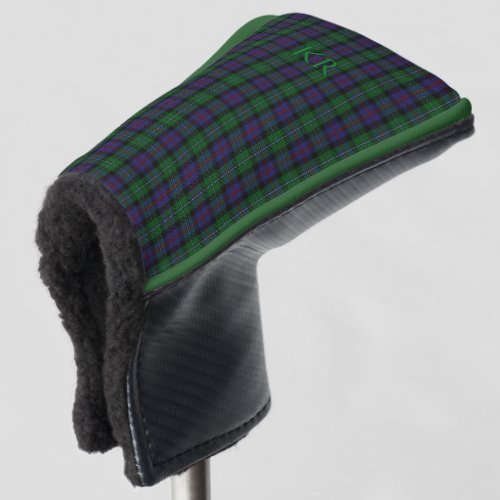 Argyll District Tartan with monogram / name Golf Head Cover