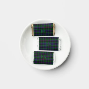 Argyll District Tartan with monogram / name Hershey's Miniatures