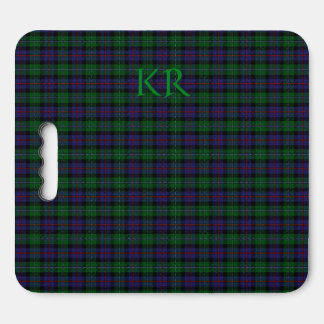 Argyll District Tartan with monogram / name Seat Cushion