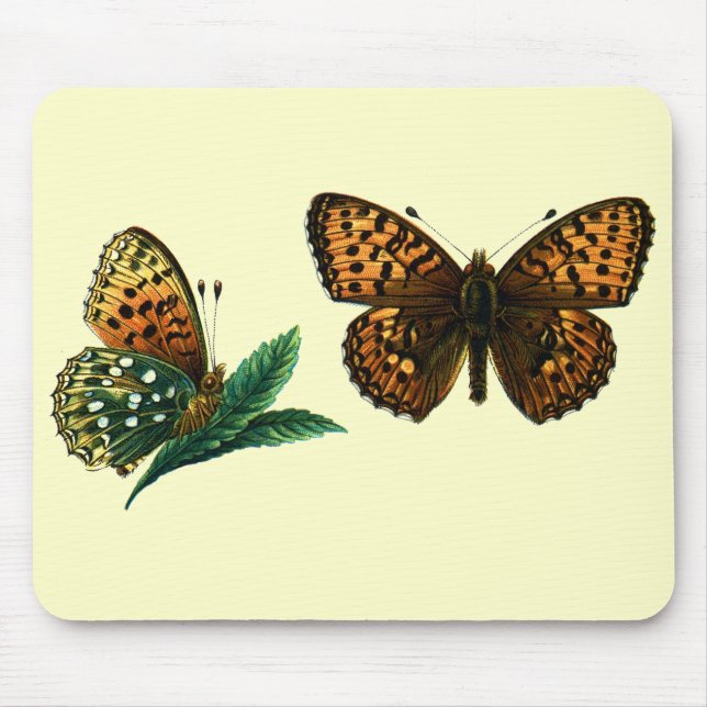 Argynnis aglaja mouse pad (Front)
