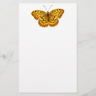 Argynnis Fritillary Butterfly Stationery