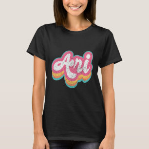 Ari First Name Girl Vintage 70s 80s Personalized T-Shirt