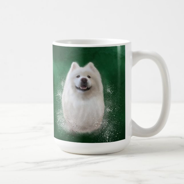 Ari the Samoyed collection Coffee Mug (Right)