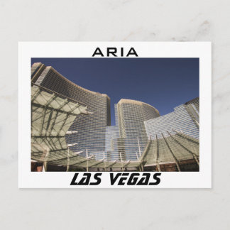 Aria Las Vegas Postcard