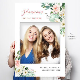 ARIA Tea Party Bridal Shower Photo Prop Frame Foam Board