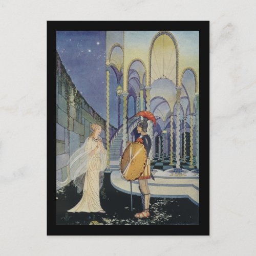 Ariadne and Theseus Postcard