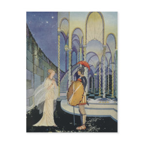 Ariadne and Theseus Postcard