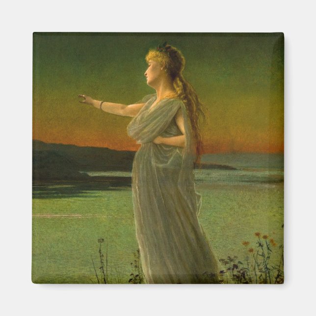 Ariadne at Naxos John Atkinson Grimshaw  Magnet (Front)