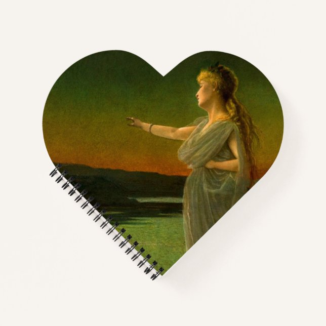 Ariadne at Naxos John Atkinson Grimshaw  Notebook (Front)
