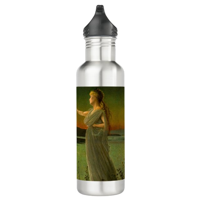 Ariadne at Naxos John Atkinson Grimshaw  Stainless Steel Water Bottle (Right)