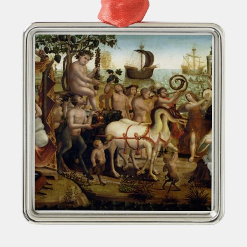 Ariadne in Naxos from the Story of Theseus oil o Metal Ornament