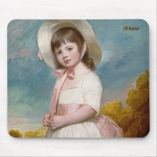 ARIANA  MISS JULIANA WILLOUGHBY  George Romney Mouse Pad