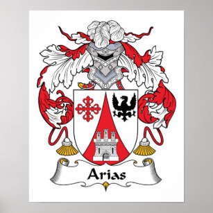 Arias Family Crest Poster