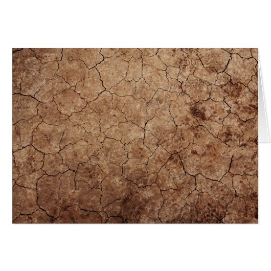 Arid Dry Cracked Earth Cards (Front Horizontal)