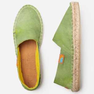 Arid Green Cactus Photo Espadrilles