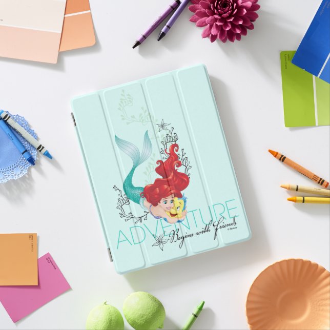 Ariel | Adventure Begins With Friends iPad Smart Cover (In Situ)