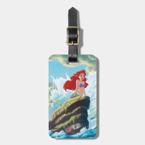 Ariel  Adventure Begins With You Luggage Tag