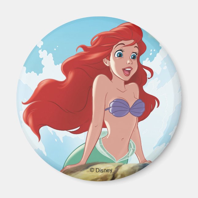 Ariel | Adventure Begins With You Magnet (Front)