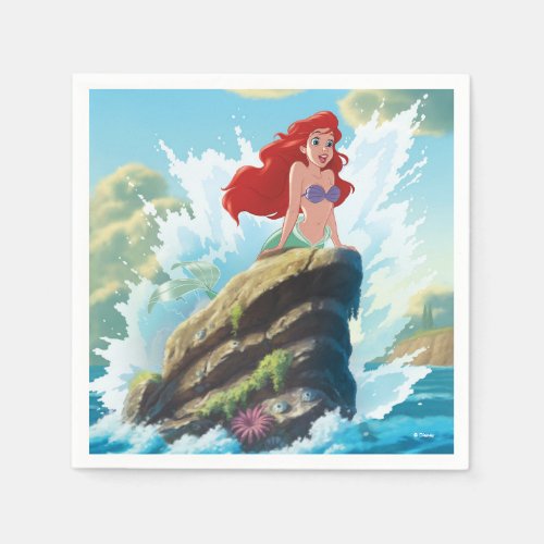Ariel  Adventure Begins With You Napkins
