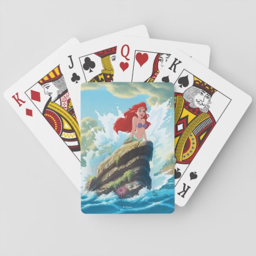 Ariel  Adventure Begins With You Playing Cards