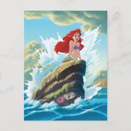 Ariel  Adventure Begins With You Postcard