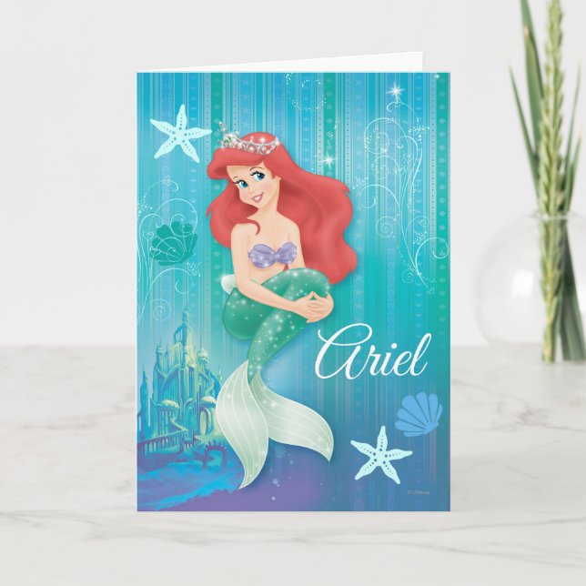Ariel and Castle Card (Front)
