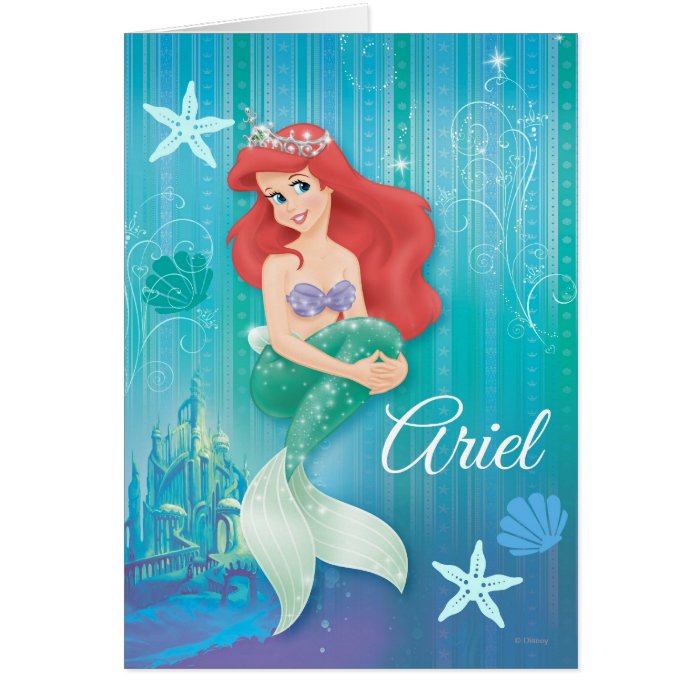 Ariel and Castle Cards