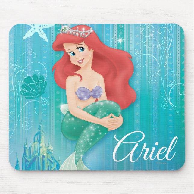 Ariel and Castle Mouse Pad (Front)