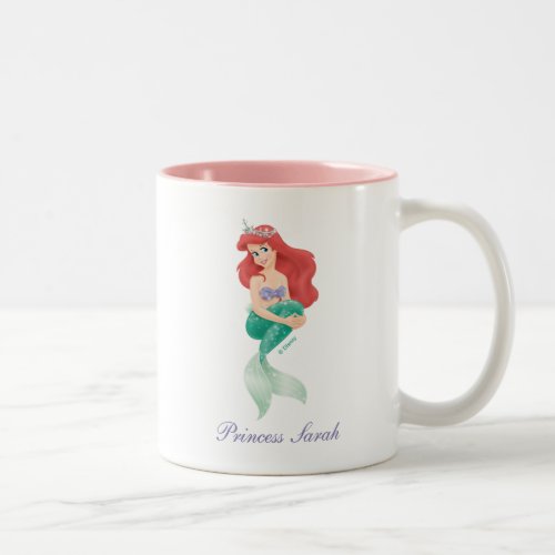 Ariel and Castle Two_Tone Coffee Mug