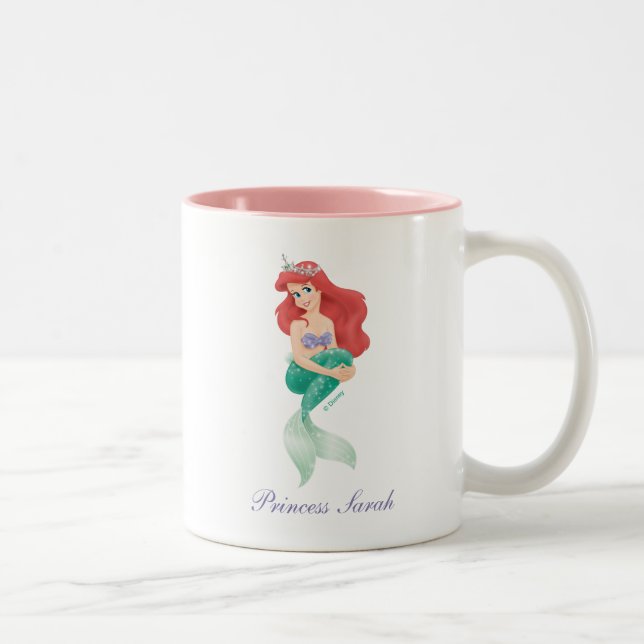 Ariel and Castle Two-Tone Coffee Mug (Right)
