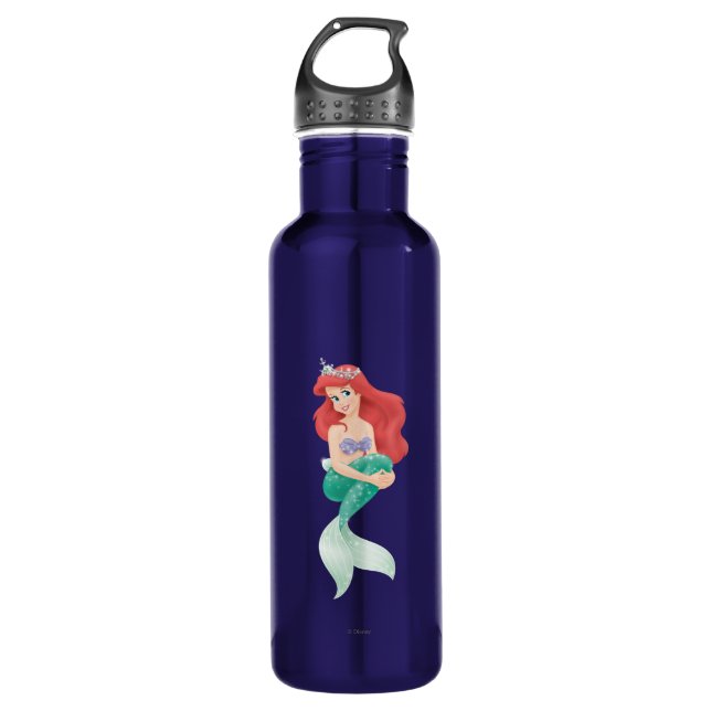 Ariel and Castle Water Bottle (Front)