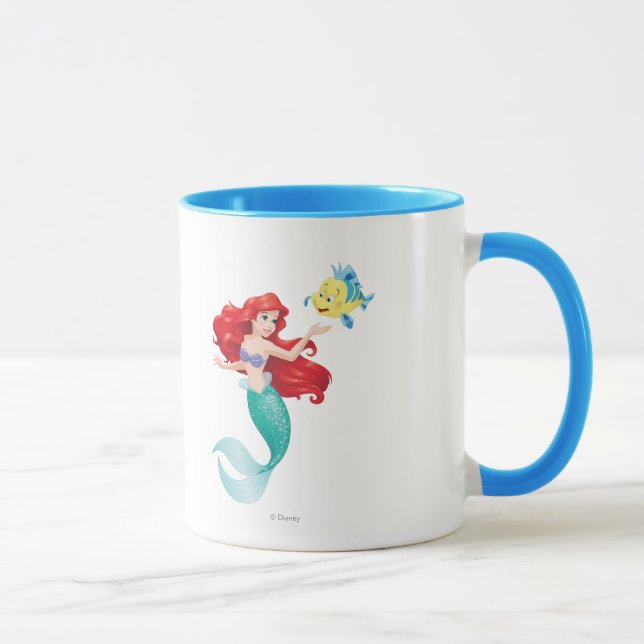 Ariel and Flounder Mug (Right)