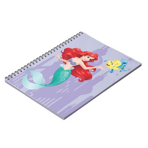 Ariel And Flounder Notebook Zazzle 3399