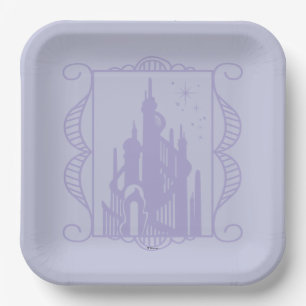 Ariel and Flounder Paper Plates