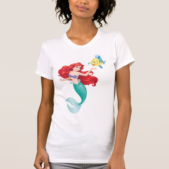 Ariel and Flounder T-Shirt (Front)