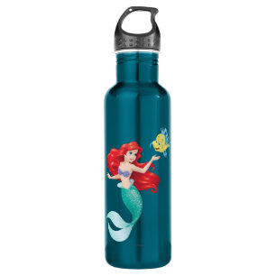 Ariel and Flounder Water Bottle