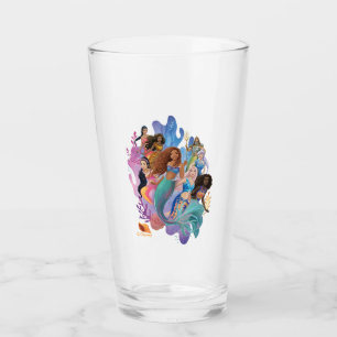 Ariel and her Family Glass