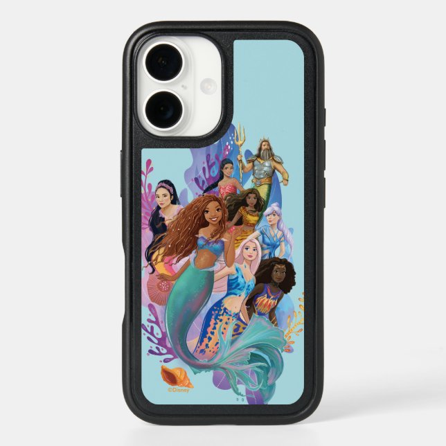 Ariel and her Family Otterbox iPhone Case (Back)