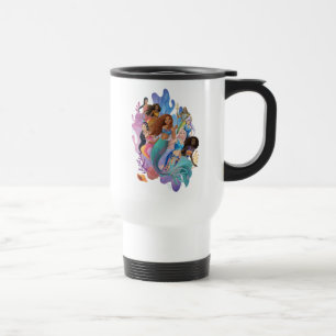 Ariel and her Family Travel Mug