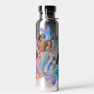 Ariel and her Family Water Bottle
