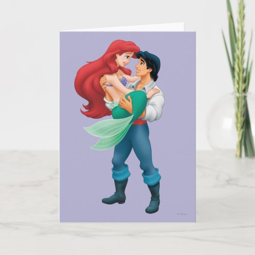 Ariel and Prince Eric Card