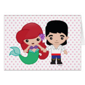 Ariel and Prince Eric Emoji (Front Horizontal)