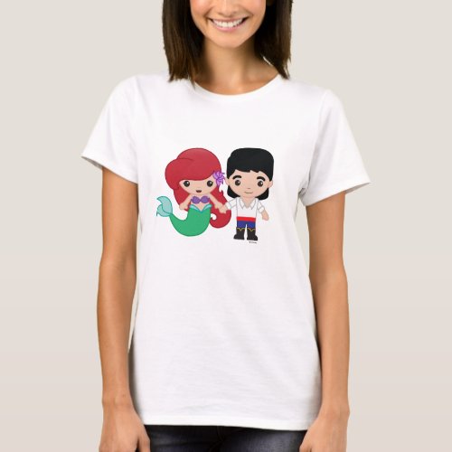 Ariel and Prince Eric Emoji 2 T_Shirt